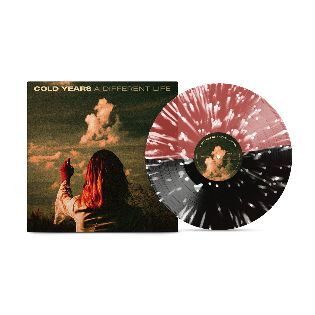 Cold Years - A Different Life [Vinyle éclaboussé noir et rouge]
