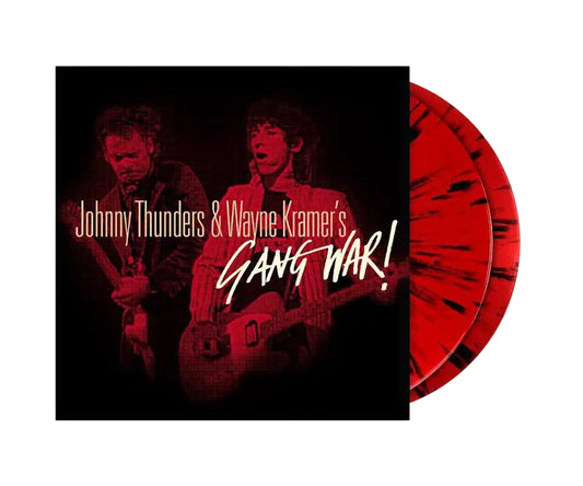 Johnny Thunders & Wayne Kramer - Gang War! [2LP Rouge & Noir Marbré]