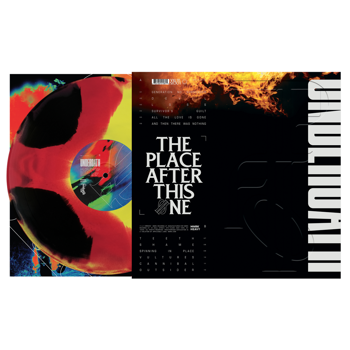 Underoath - The Place After This One (Deluxe Thermo) [Rouge & Jaune & Noir]