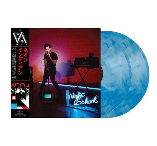 Neon Indian - Vega Intl. Night School (10ème anniversaire) [2LP Marbré Bleu & Blanc]