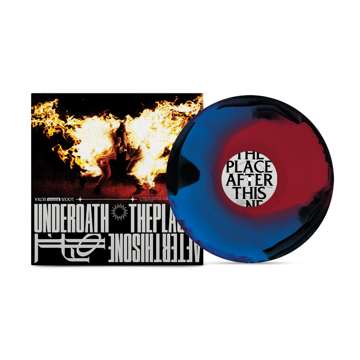 Underoath - The Place After This One [Tourbillon Noir + Bleu Rouge]